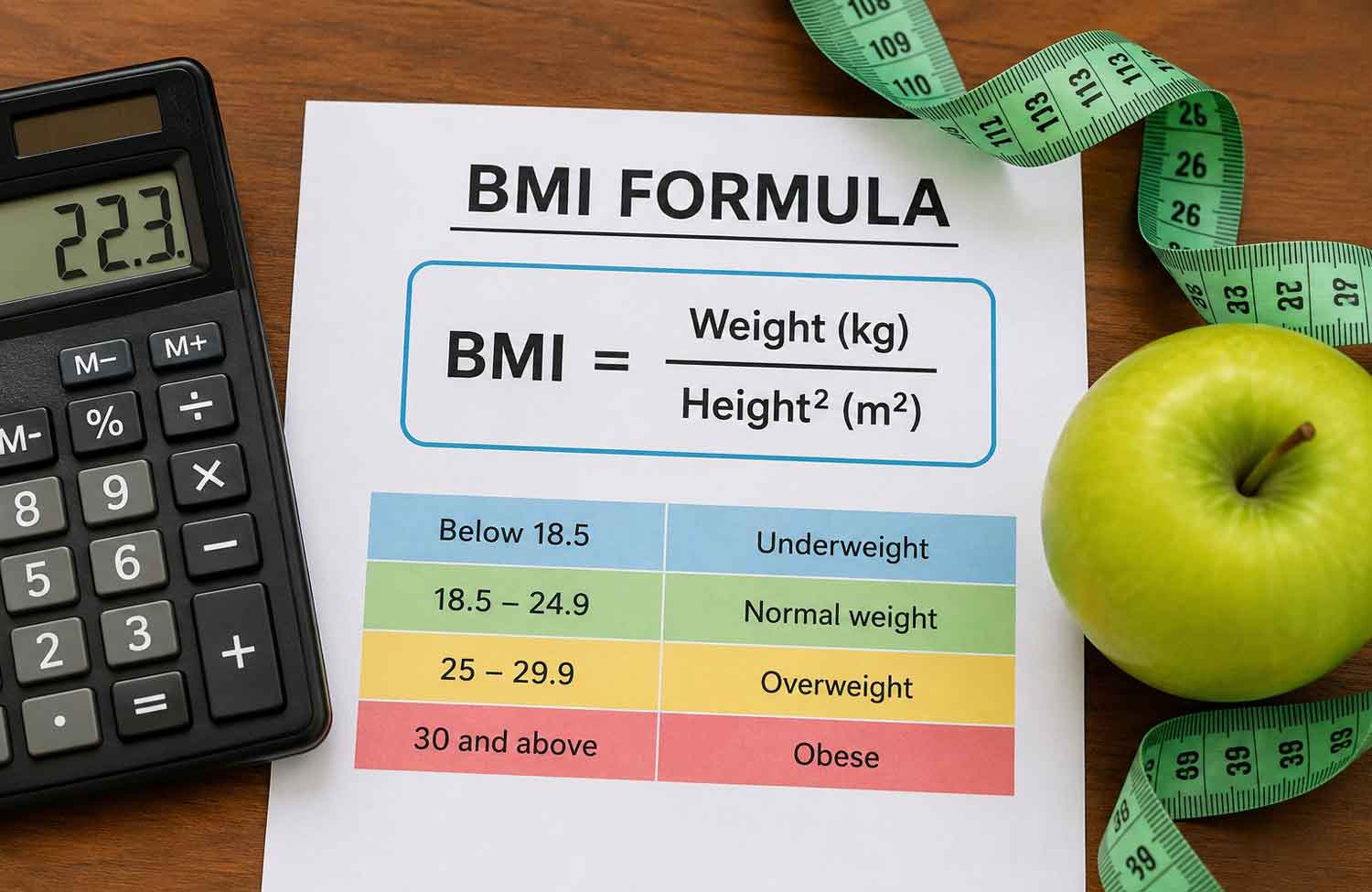 BMI Calculation Formula